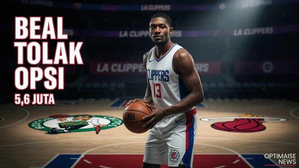 Beal Tolak Opsi 5,6 Juta USD, Heat-Celtics Berebut