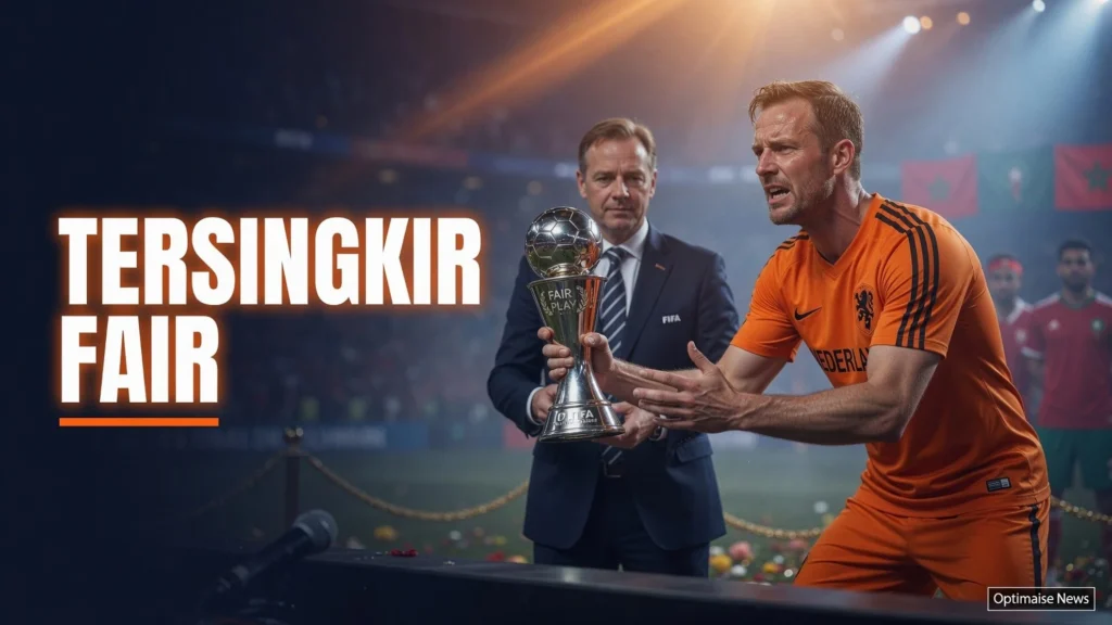 Belanda Kantongi Penghargaan Fair Play FIFA Meski Tersingkir