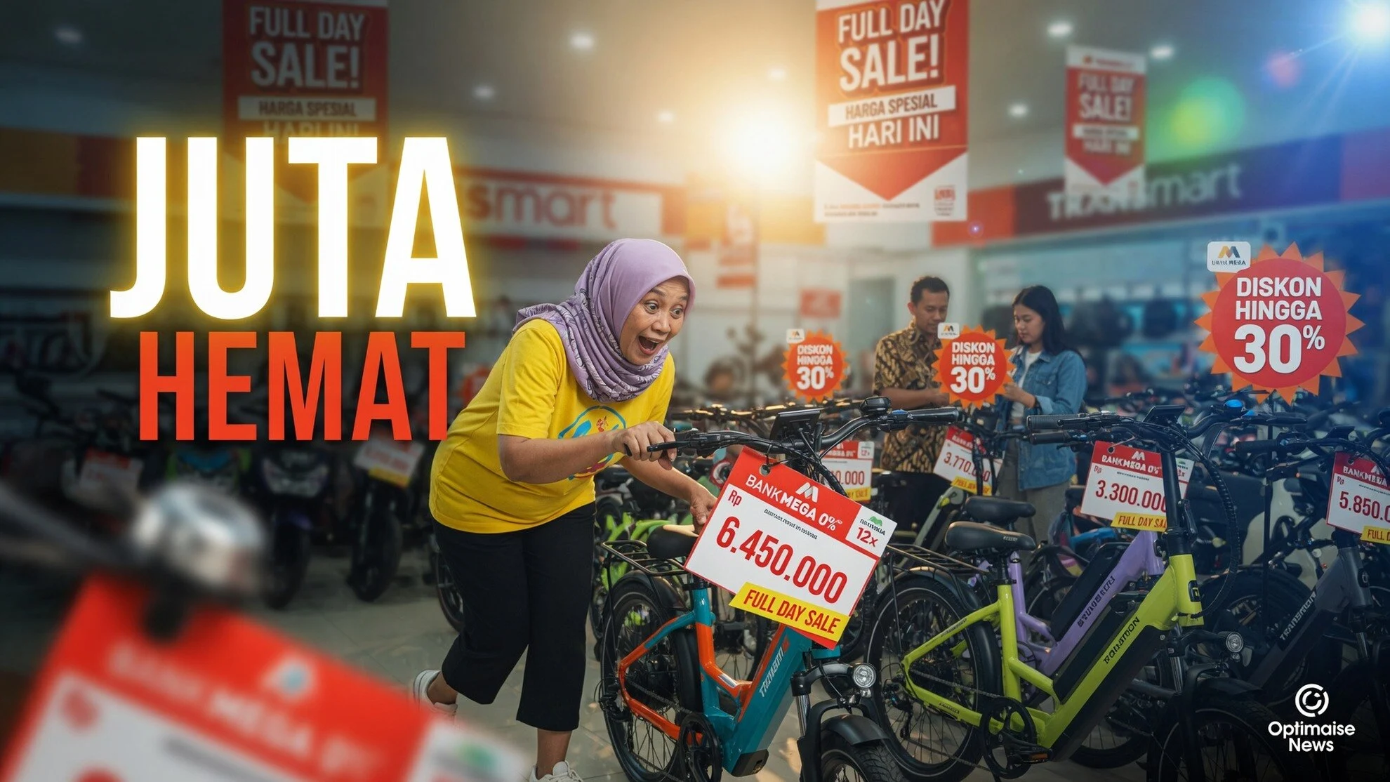 Beli Sepeda Listrik Kantongi Rp3,6 Juta