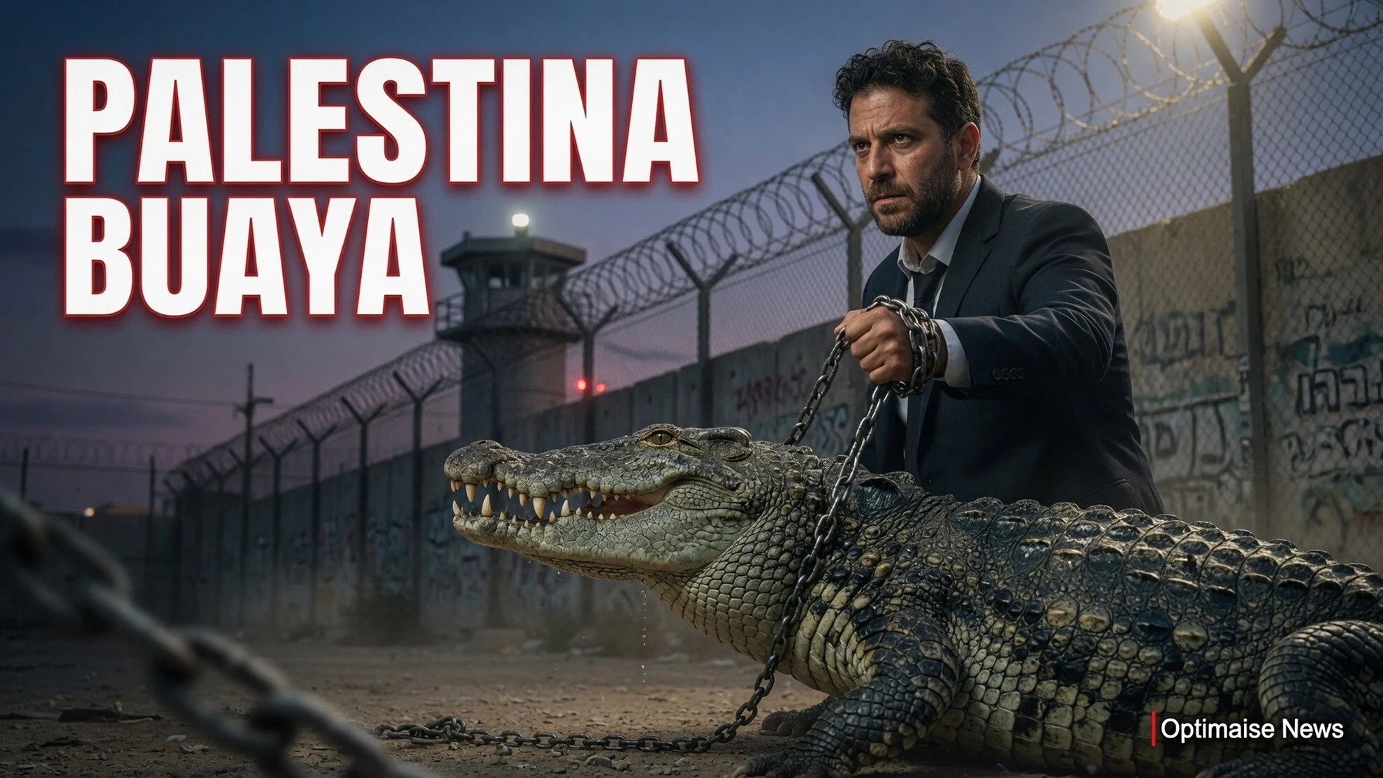 Ben-Gvir Raih Izin Buaya Jadi Sipir di Penjara Palestina