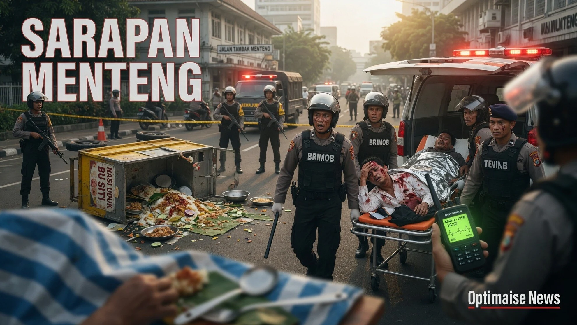 Bentrok Menteng Tewaskan 1 di RSCM Usai Gerobak Sarapan