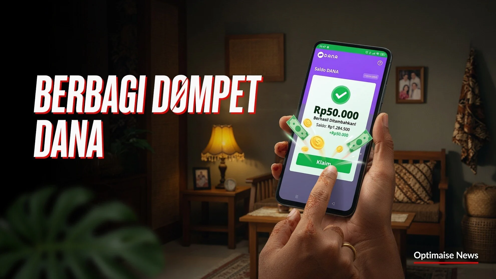 Berbagi Dompet DANA Buka Lagi, Kejar Saldo sebelum Kuota