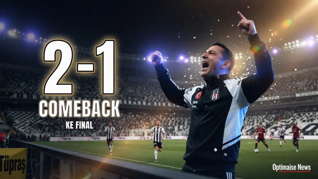 Besiktas Tanpa 3 Pilar di Debut Italiano vs Midtjylland, AI 2-1