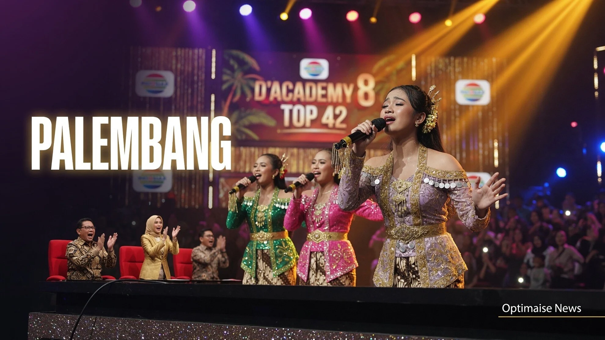 Bhita Raih Standing Ovation Top 42 DA 8 Usai 5 Jam ke Palembang