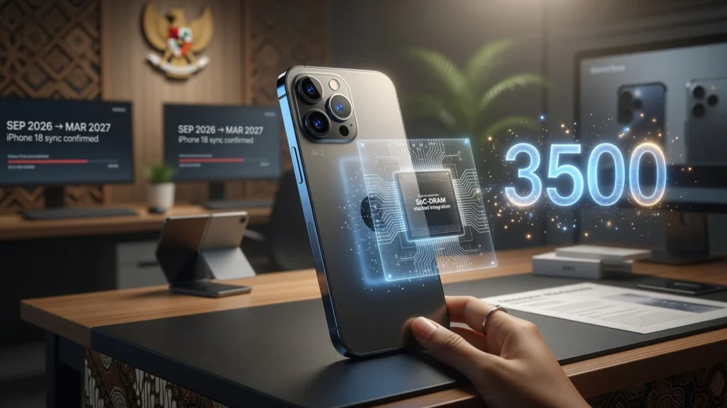Chip A20 Pro 2nm dan Integrasi SoC-DRAM