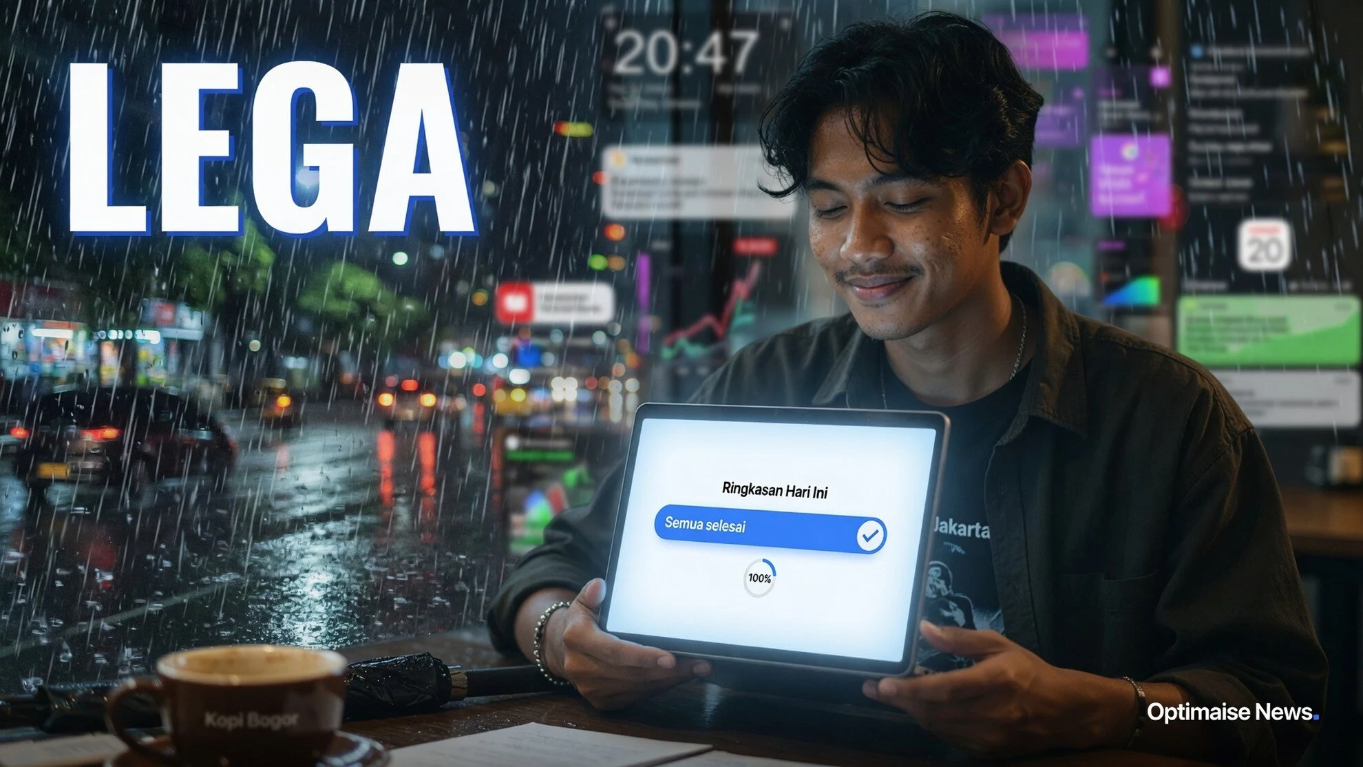Bogor Diguyur Hujan Deras Usai Kering, Warga Cibinong Lega