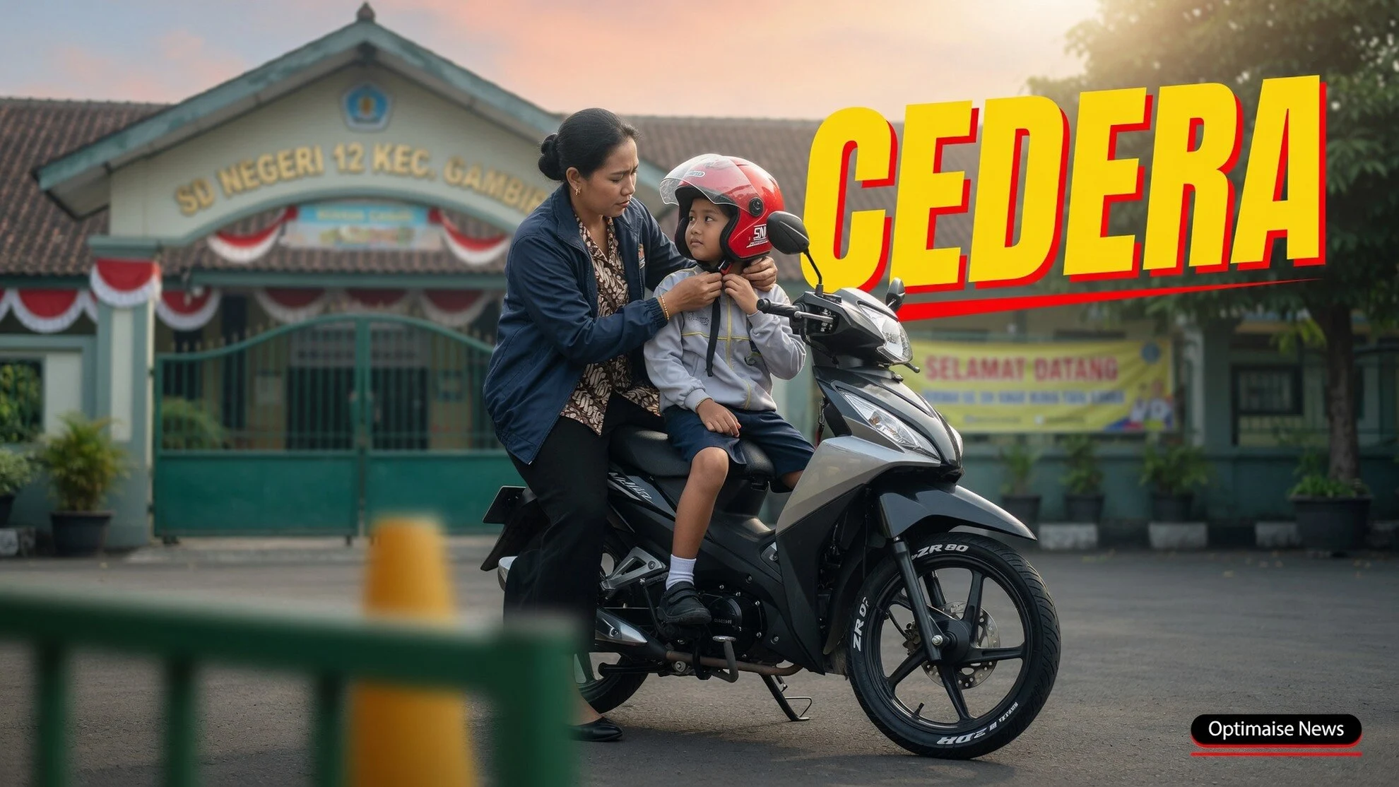 Bonceng Anak Naik Motor: 3 Aturan Honda Tekan Risiko Cedera