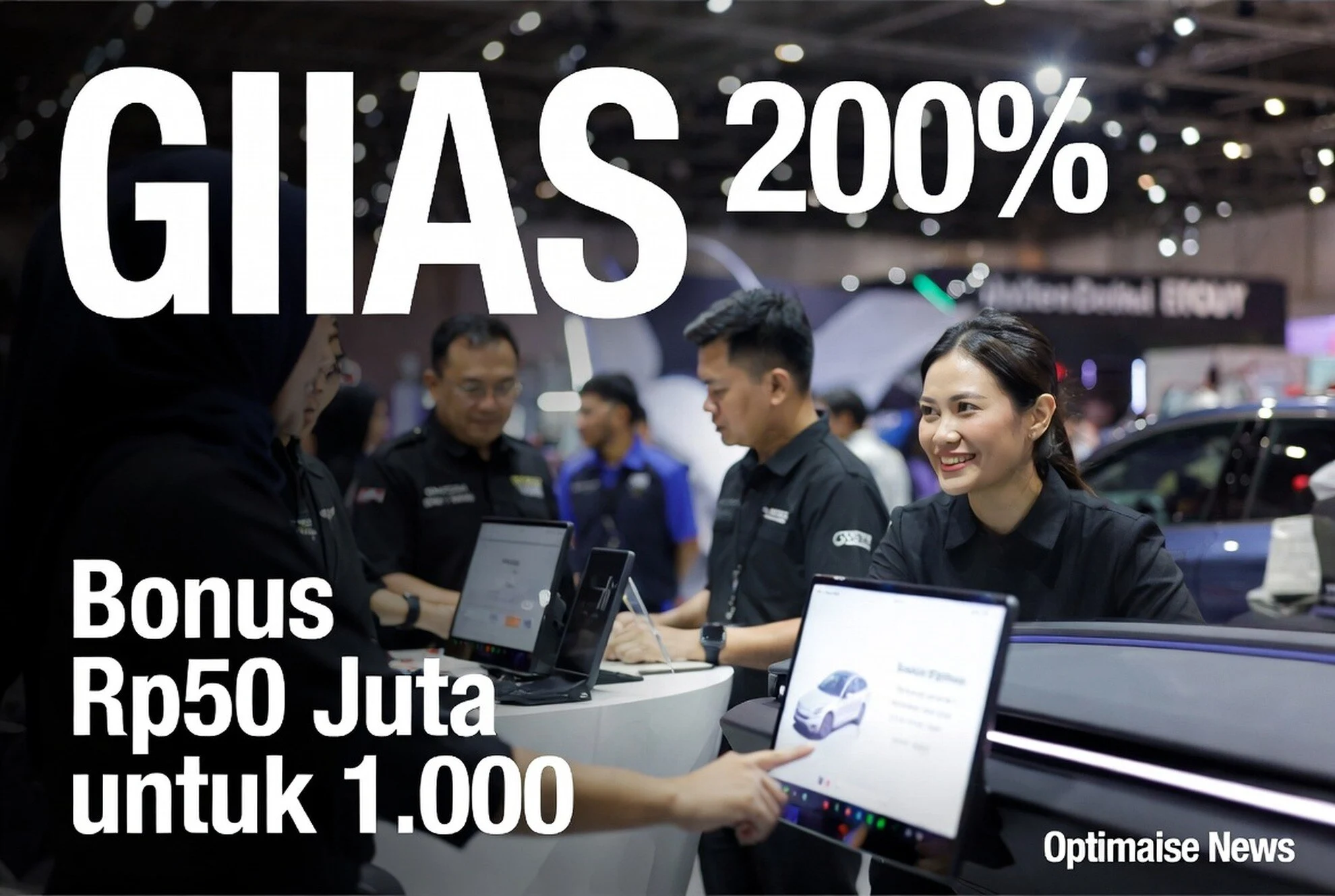 Bonus Rp50 Juta untuk 1.000 Pemesan Pertama OMODA O4 EV di GIIAS