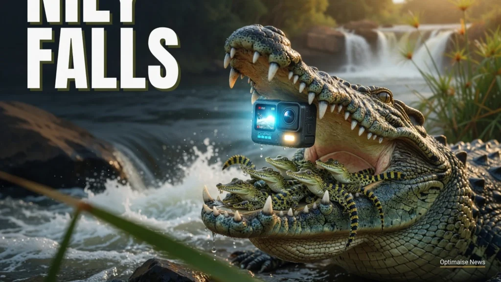 Buaya Nil Angkut Selusin Bayi di Mulut Jadi Taksi di Murchison Falls