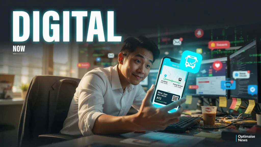 Bus Sinar Jaya Kini Digital untuk Rute Antarprovinsi