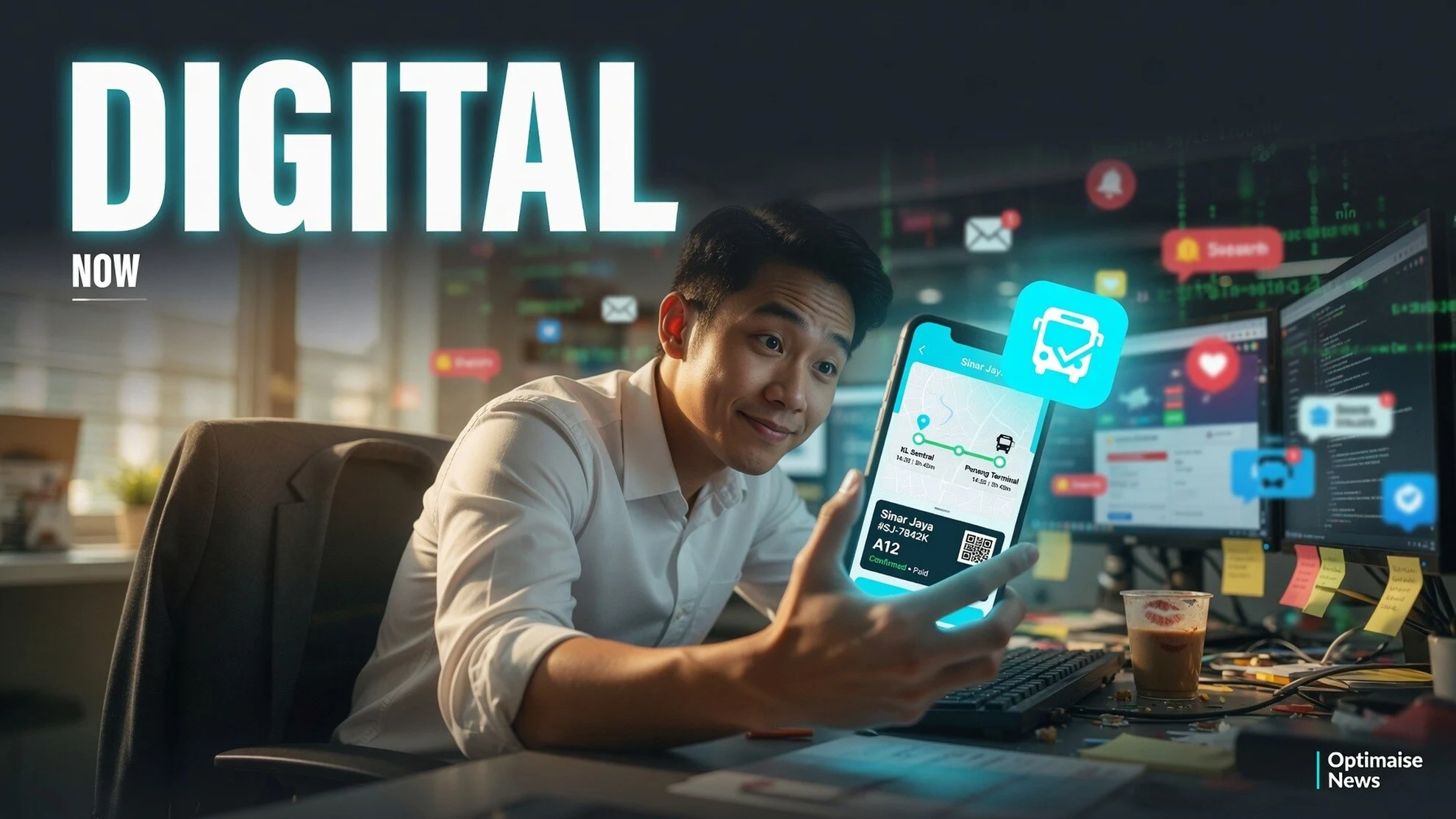 Bus Sinar Jaya Kini Digital untuk Rute Antarprovinsi