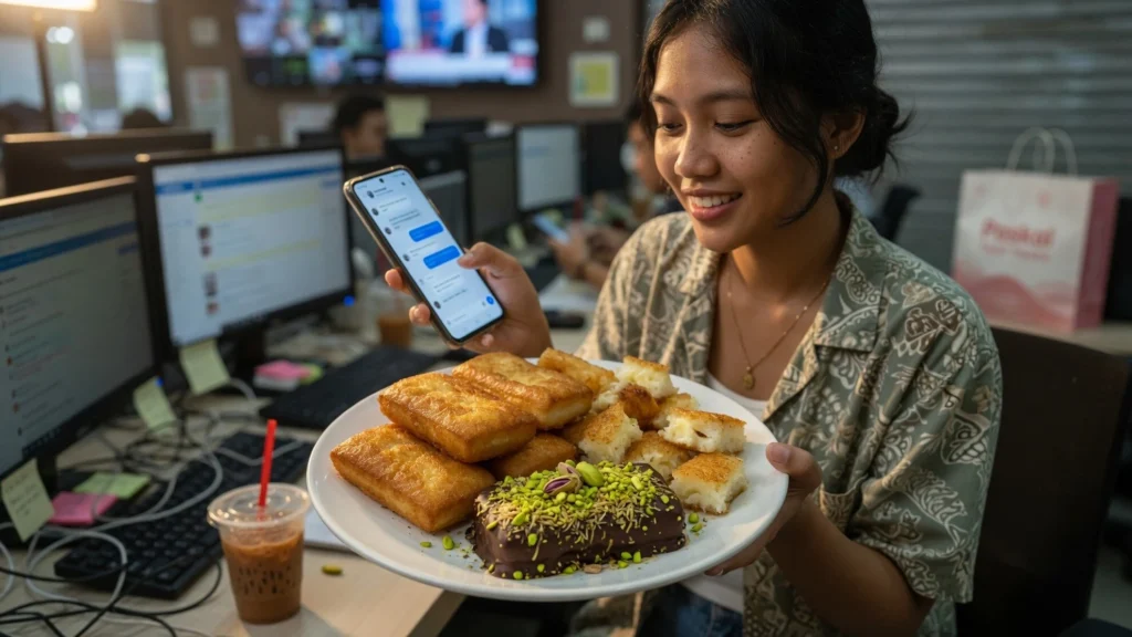 Varian Pistachio Kunafa dan Rasa Non-Original