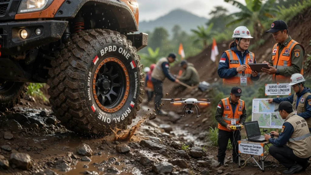 Drone dan Mikro Tremor untuk Survei Gerakan Tanah
