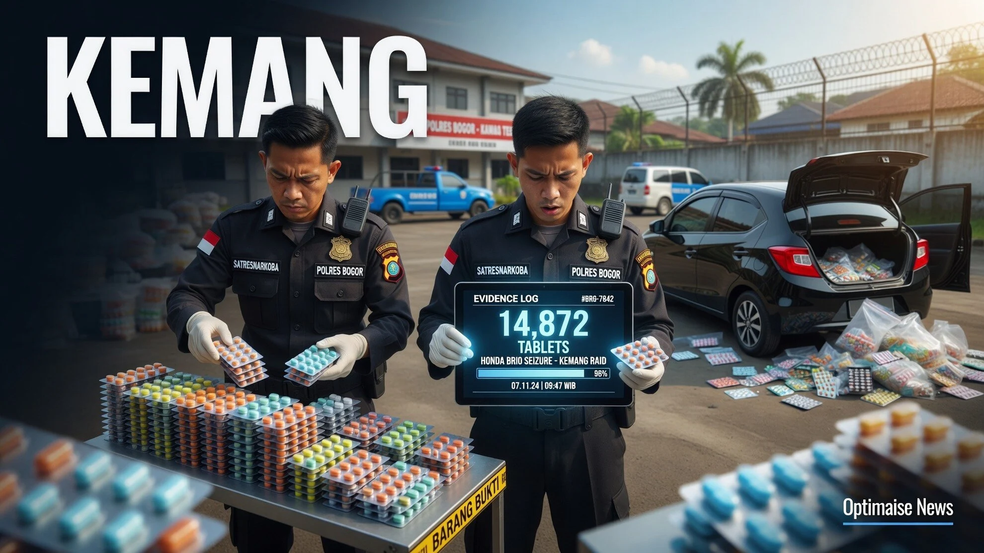 COD Diamankan di Kemang