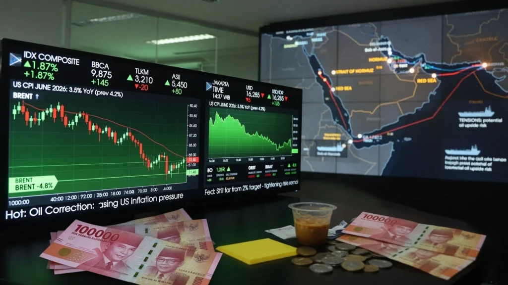 Rupiah bertahan di 18.000: sentimen global yang masih bisa menekan