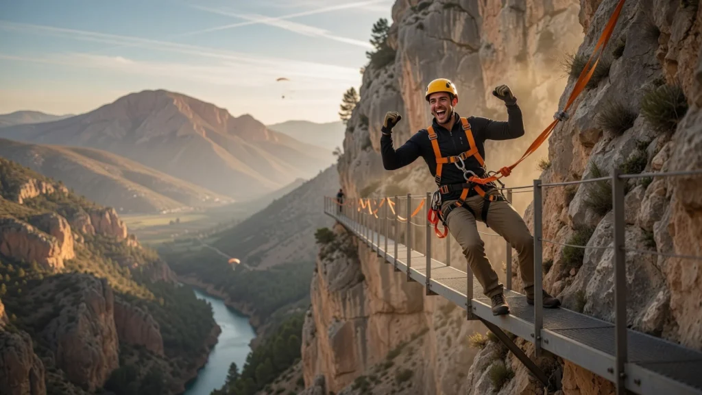 Freefall 60 Detik di Atas Lanskap Andalusia