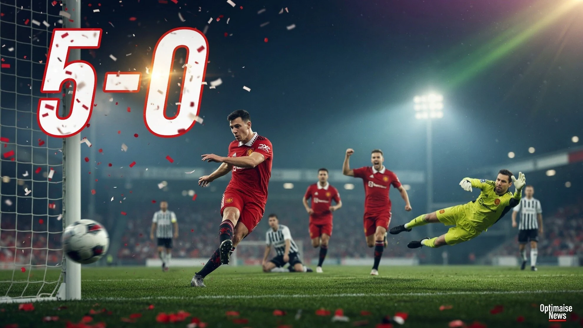 Carrick Debut Manis, MU Hajar 5-0 di Rosenborg vs Man Utd