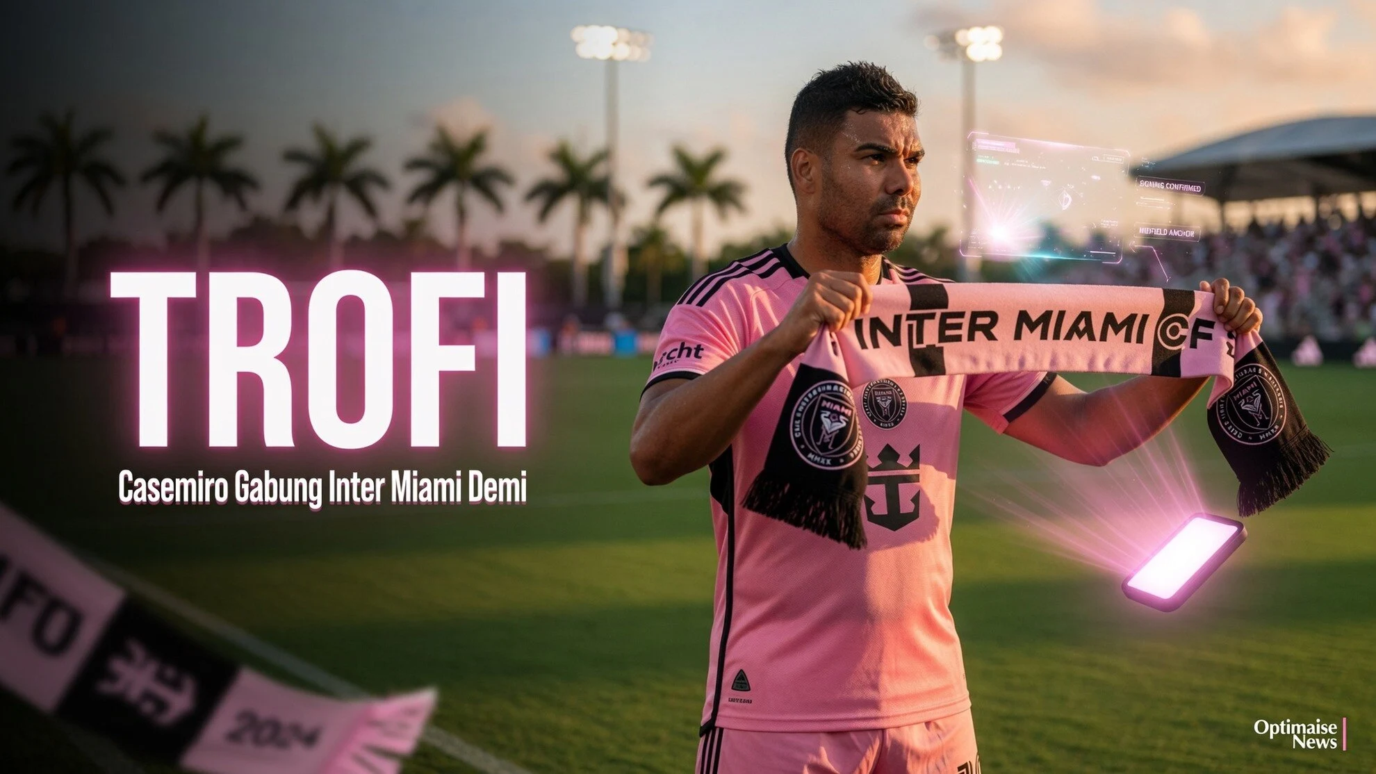 Casemiro Gabung Inter Miami Demi Gelar Usai 1 Trofi di MU