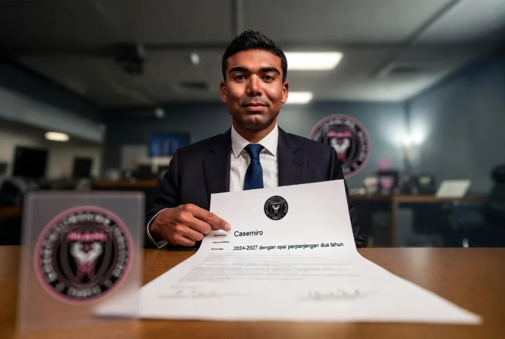 Debut dan Kontrak Casemiro di MLS