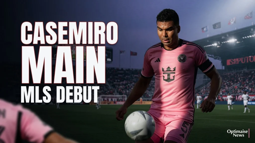 Casemiro Main 90 Menit, Inter Miami Sikat Montreal 1-0
