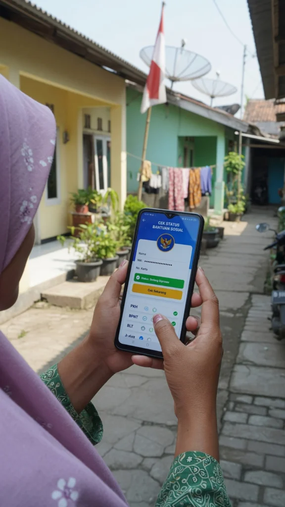 Cek bansos lewat situs cekbansos.kemensos.go.id