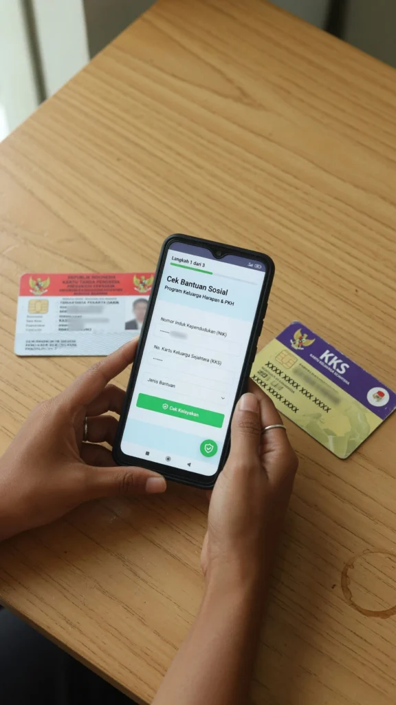 Cara cek bansos lewat situs cekbansos.kemensos.go.id