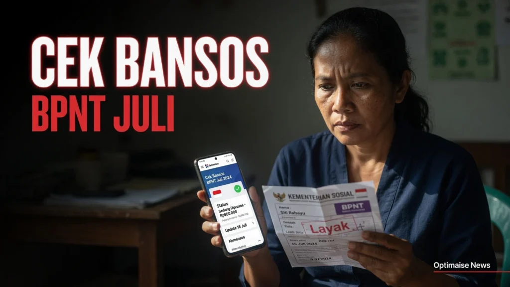 Cek Bansos BPNT Juli: Desil Online dan Update DTSEN