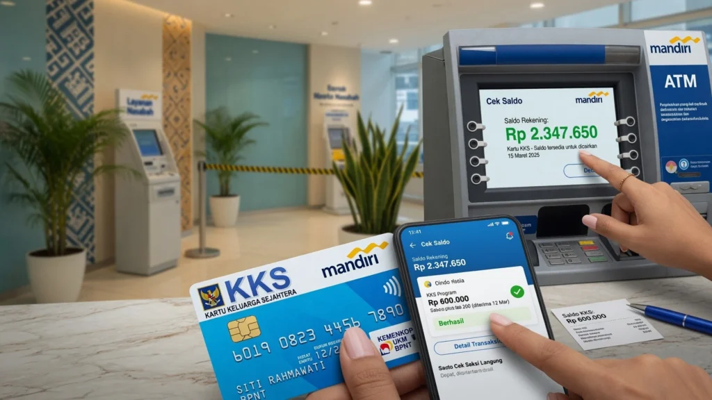 Cek bansos lewat aplikasi resmi di ponsel