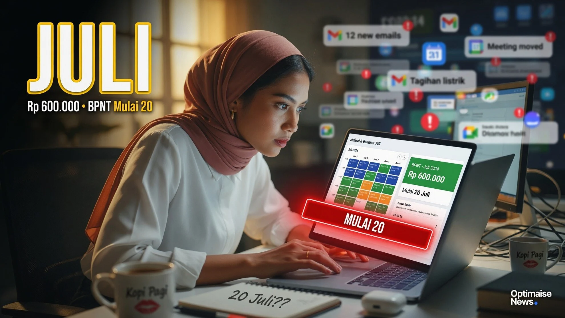 Cek Bansos BPNT Juli: Rp 600.000 Mulai 20 Juli