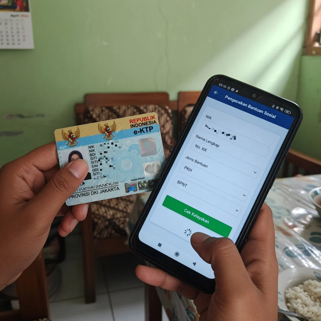 Cek bansos lewat situs cekbansos.kemensos.go.id