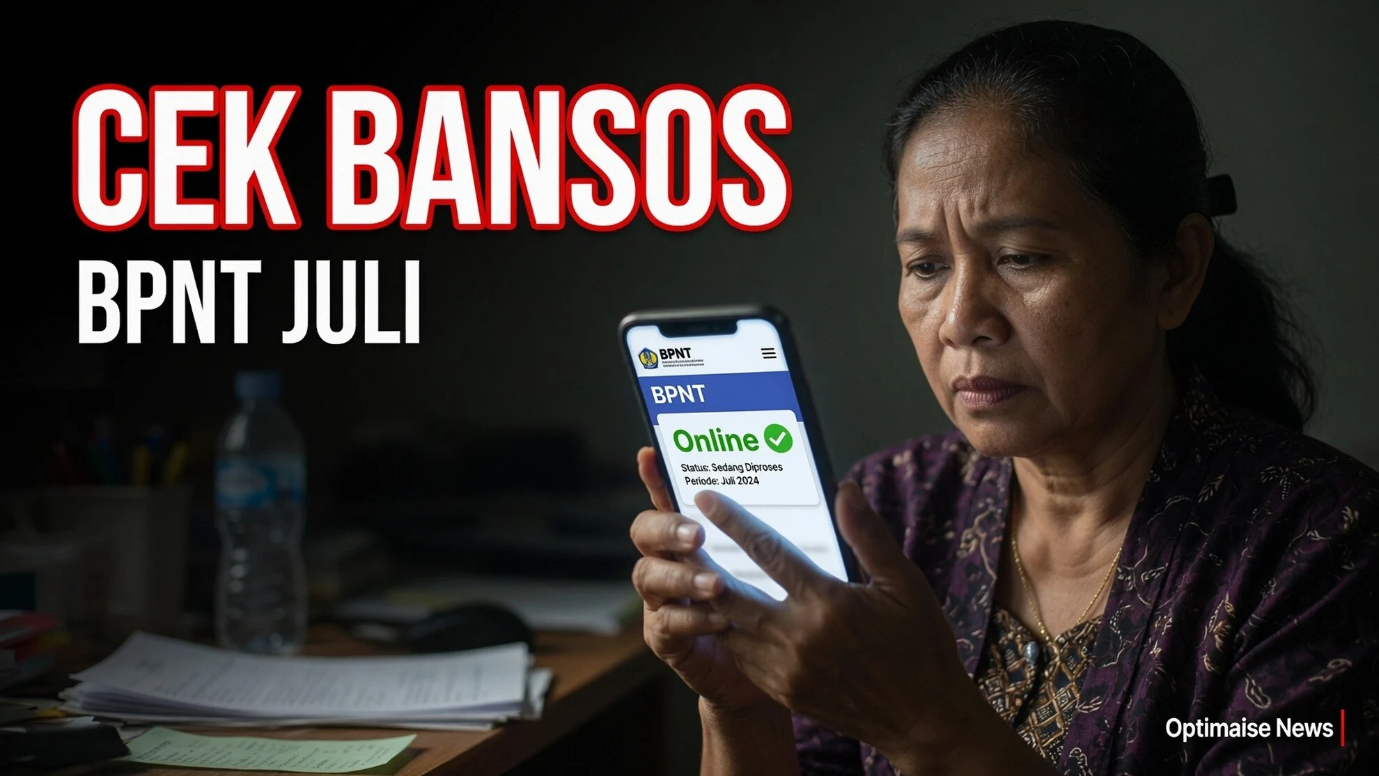 Cek Bansos BPNT Juli: Status Online Bukan Saldo ATM