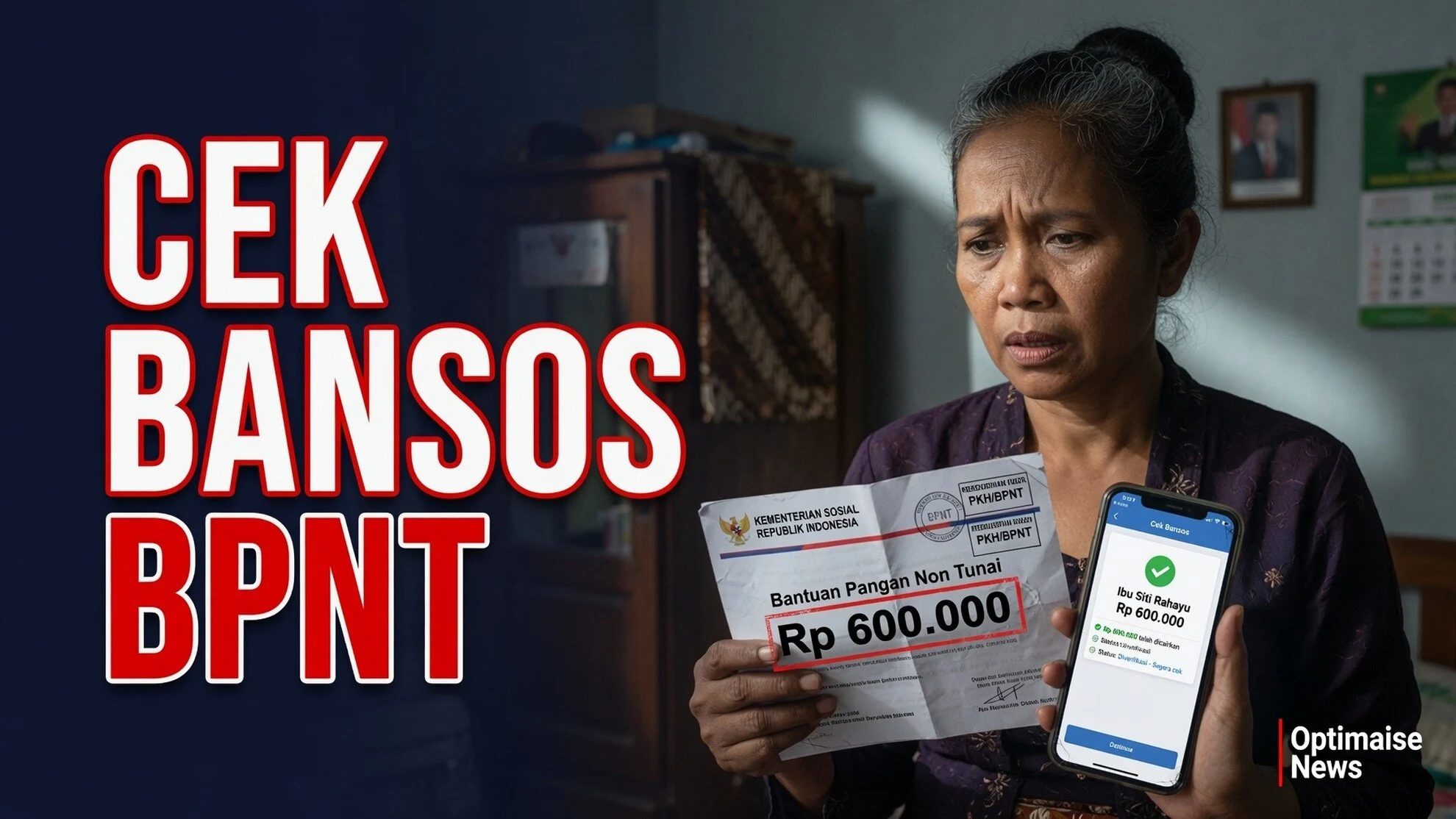 Cek Bansos BPNT: KPM Bisa Dicoret, Rp 600.000