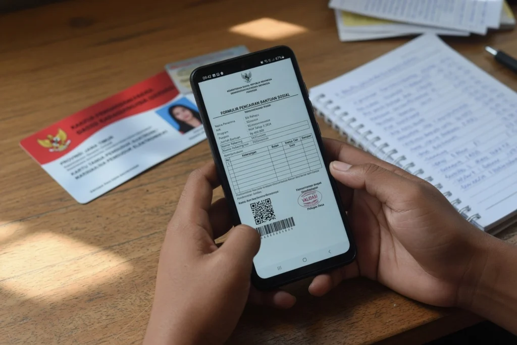 Cek bansos lewat situs cek bansos kemensos go id