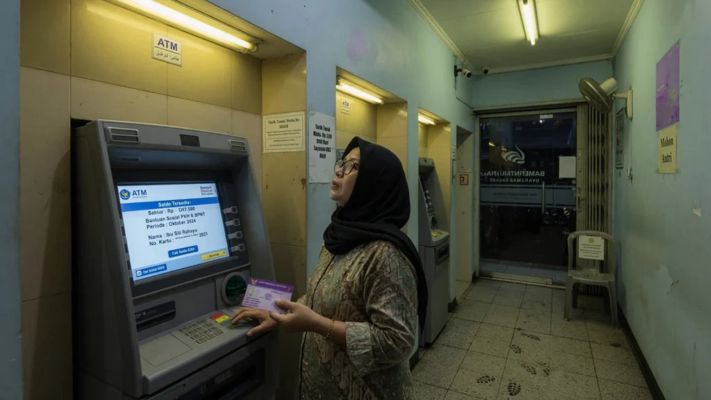 Cek lewat aplikasi Cek Bansos di ponsel