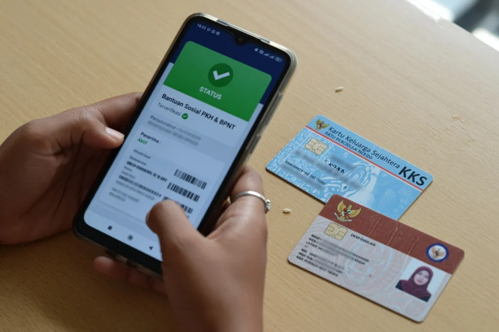 Cara memverifikasi status lewat portal dan aplikasi resmi Kemensos
