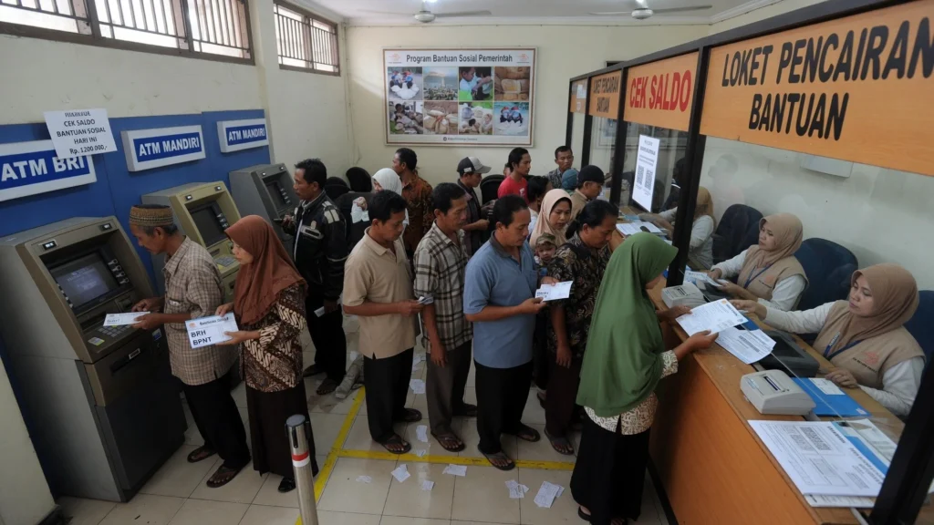 Indikator dana sudah cair di KKS atau lewat Pos
