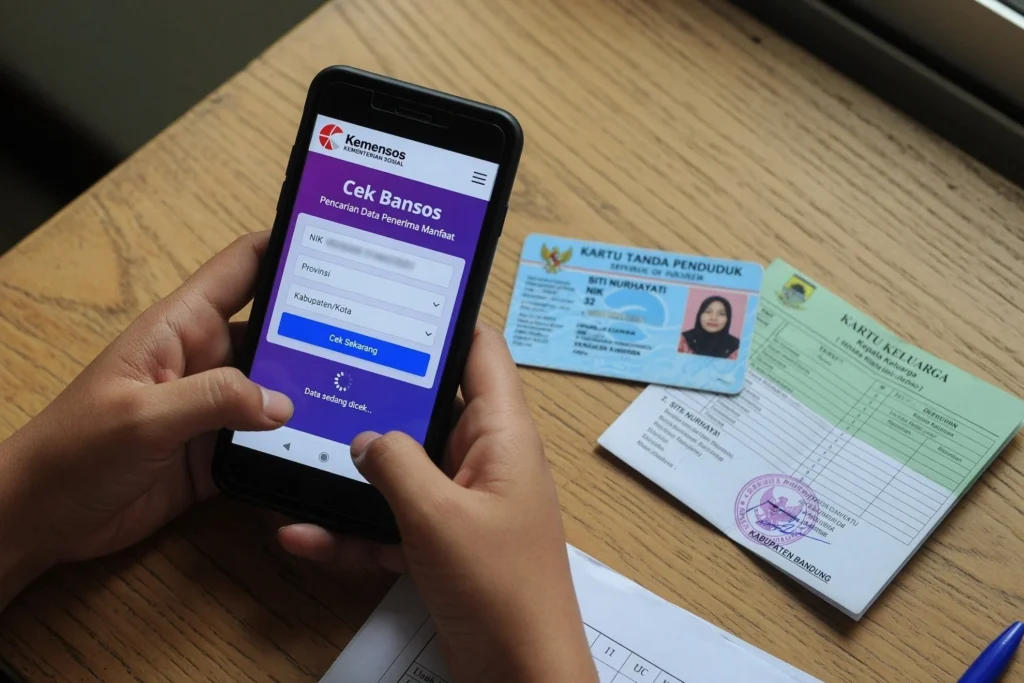Syarat dan cara ambil bansos beras di lapangan