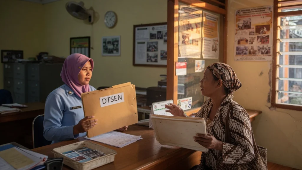 Membaca hasil cek bansos BPNT 2026