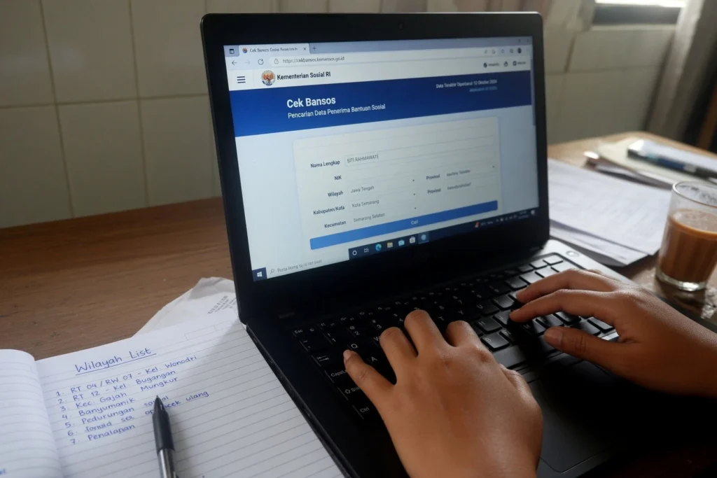 Cara cek bansos lewat situs cekbansos.kemensos.go.id