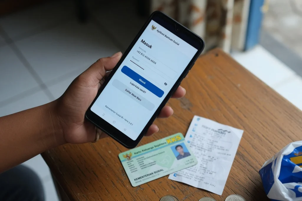 Cara cek bansos lewat aplikasi di HP