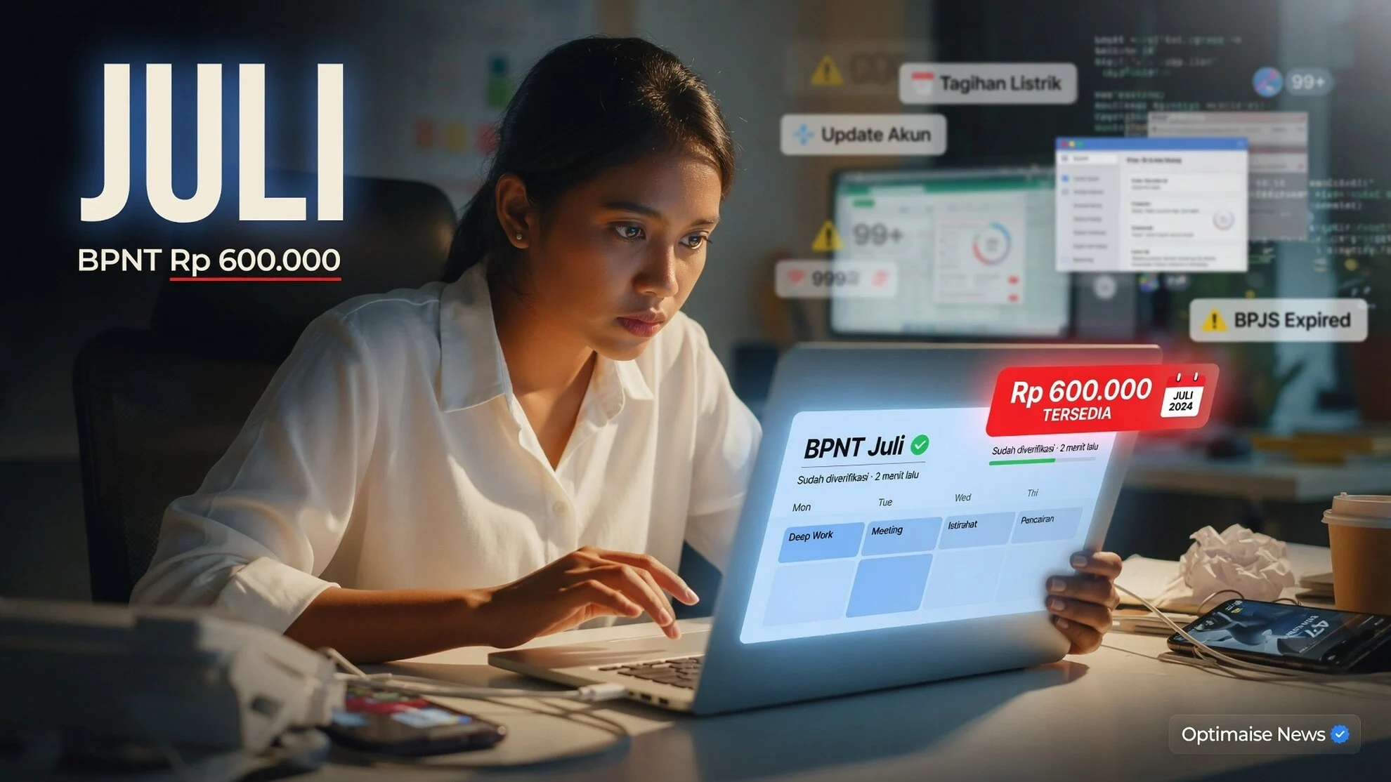Cek Bansos Online: BPNT Rp 600.000 Mulai 20 Juli
