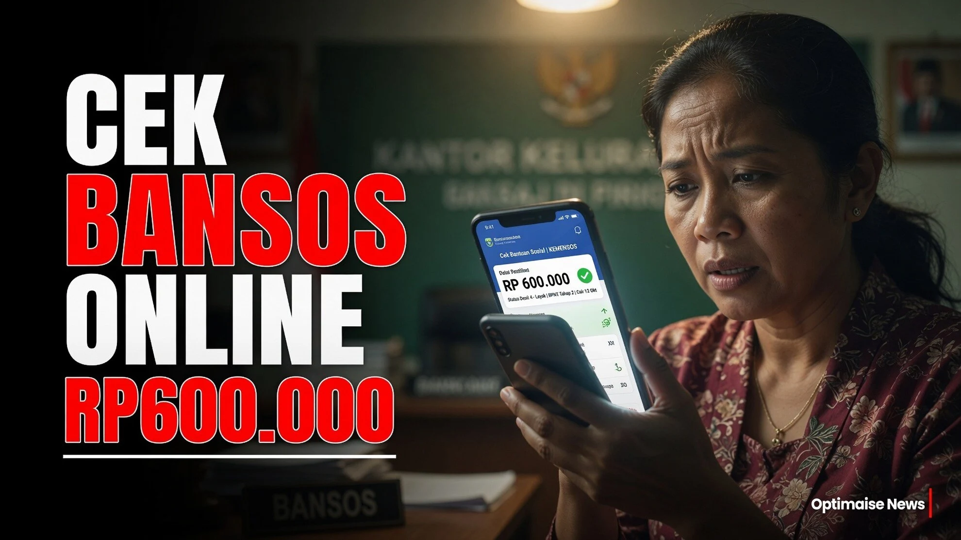 Cek Bansos Online: Rp600.000 BPNT & Status Desil