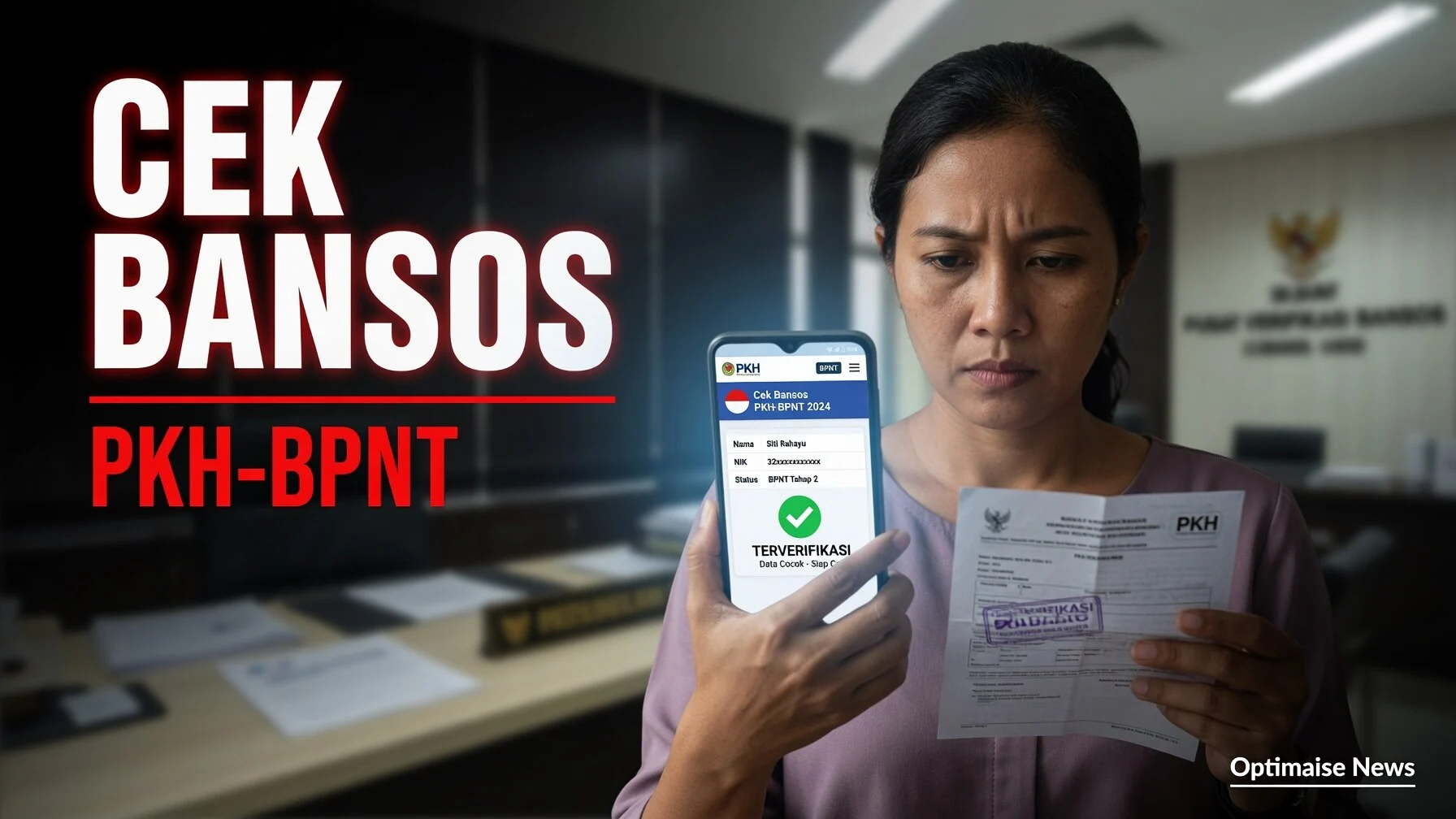 Cek Bansos PKH-BPNT: Verifikasi Data Sebelum Cair