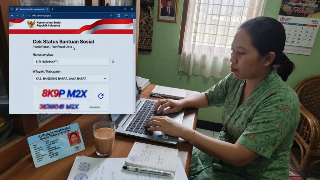 Cek bansos kemensos go id tanpa unduh aplikasi