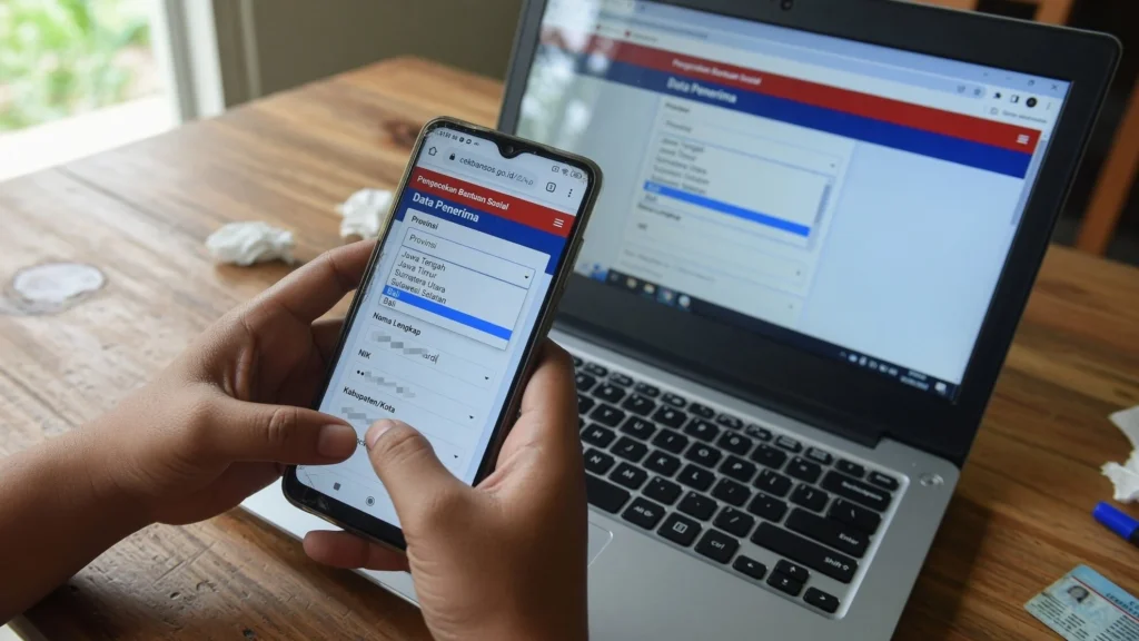 Yang ditampilkan situs vs yang masuk rekening