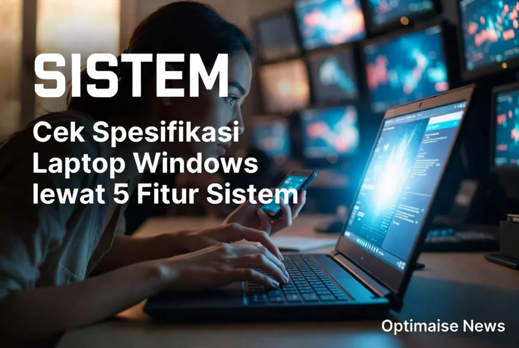 Cek Spesifikasi Laptop Windows lewat 5 Fitur Sistem