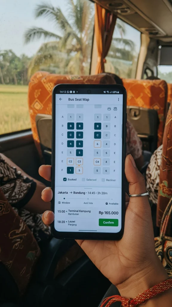 Rute favorit dan pilihan kelas armada terkini