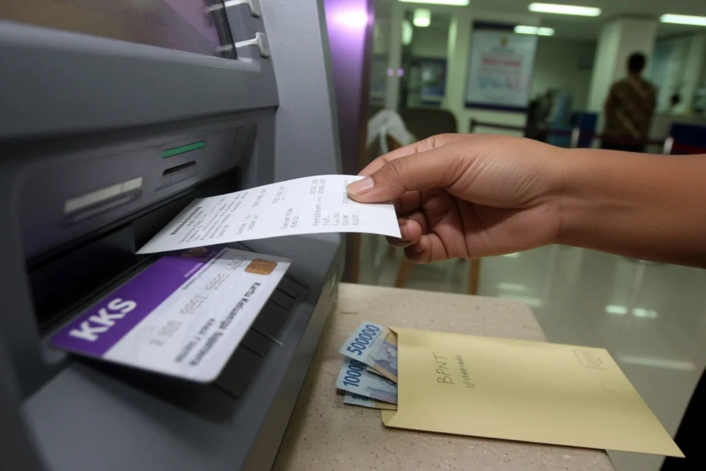 Cek bansos lewat aplikasi di ponsel