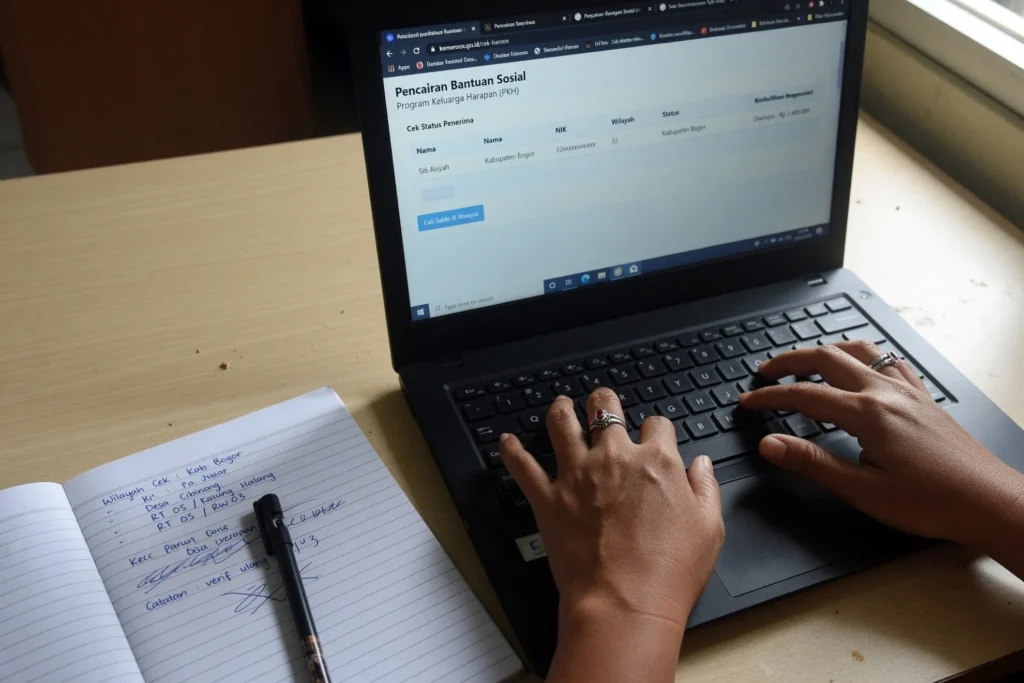 Cara cek bansos lewat situs cekbansos.kemensos.go.id