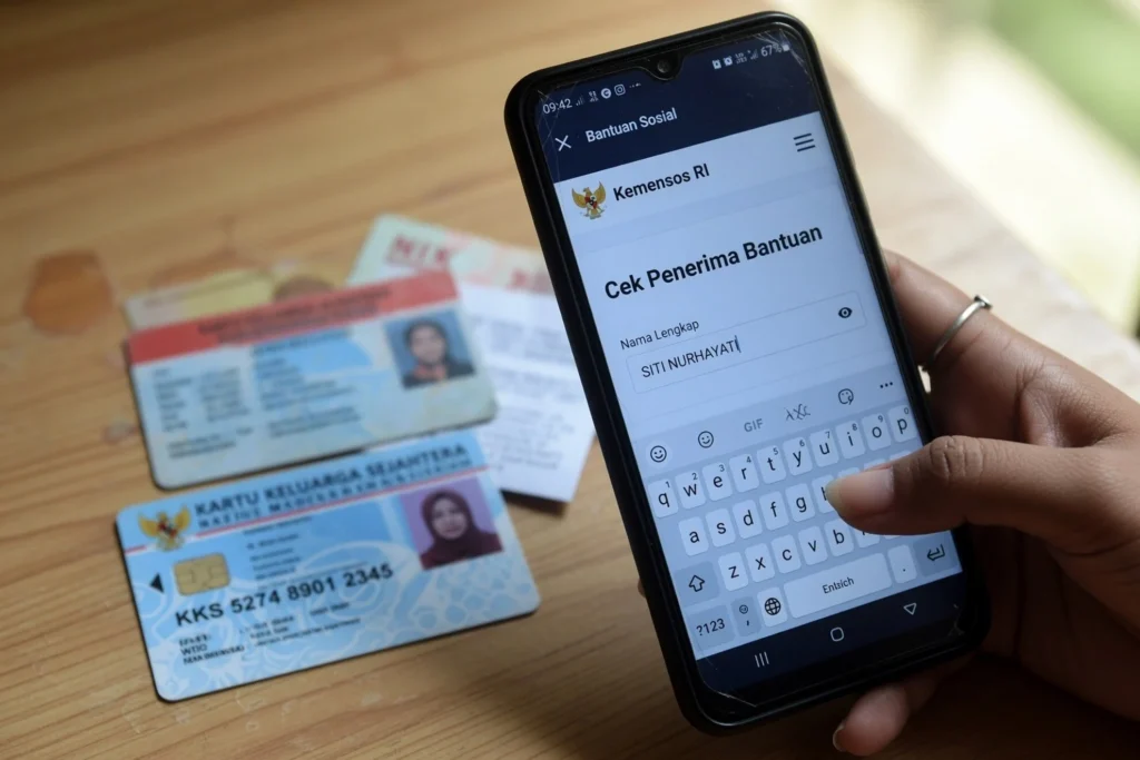 Cara cek bansos lewat situs resmi Kemensos